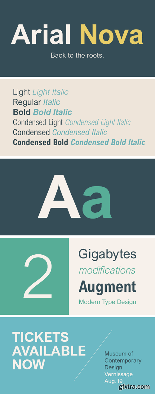 Arial Nova Font Family