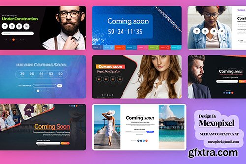 Under Construction & Coming Soon Templates