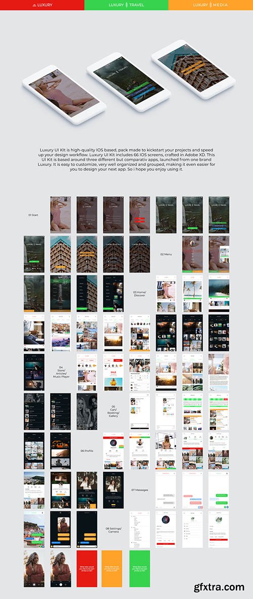 Luxury UI Kit