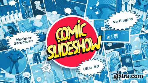 Videohive Comic Slideshow 21458557