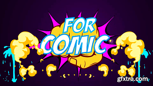 Videohive Comic Fx Pack 17323455