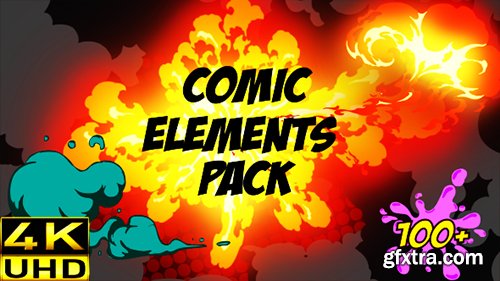 Videohive Comic Fx Pack 17323455