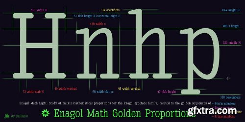 Enagol Math Font Family - 8 Fonts