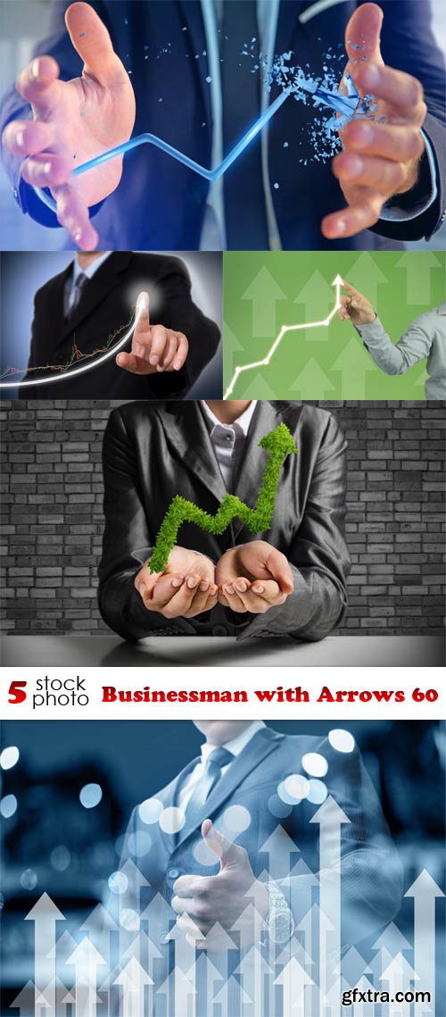 Photos - Businessman with Arrows 60