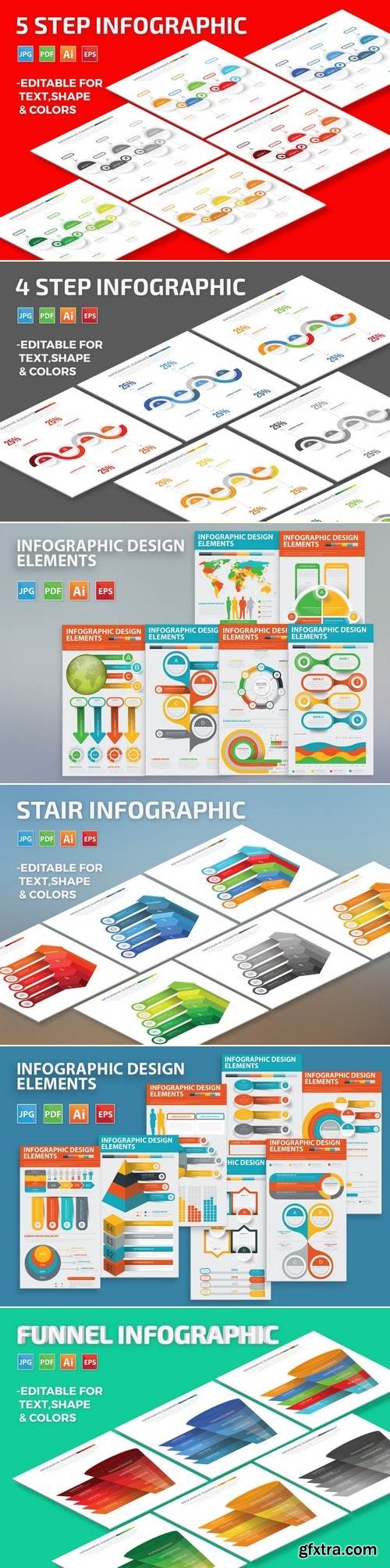 Infographic Set Bundle