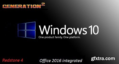 Windows 10 Pro X64 RS4 1803 Build 17134.165 incl Office 2016 en-US July 2018