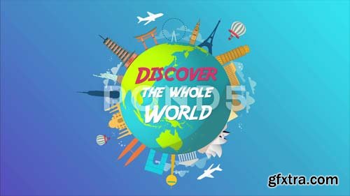 Pond5 - World Travel Logo Animation - 079871459