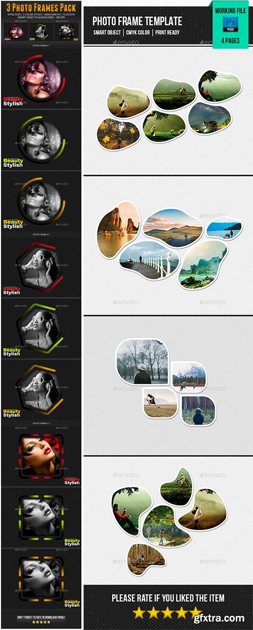 Photo Frame Template Bundle