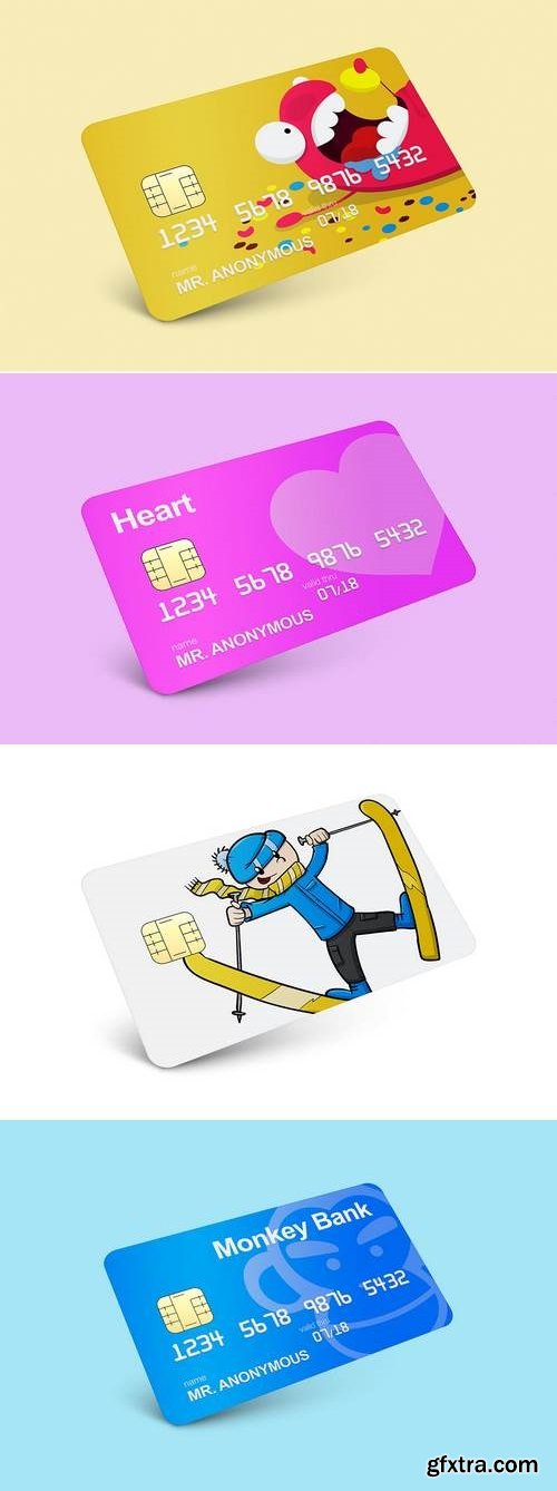 Credit & Debit Card Mockup