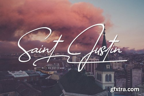 Saint Justin Font Family  - 3 Fonts