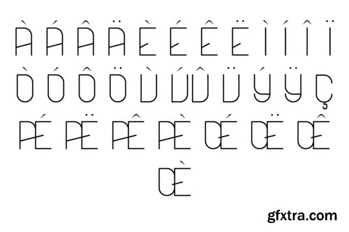 Angulus - 6 Fonts