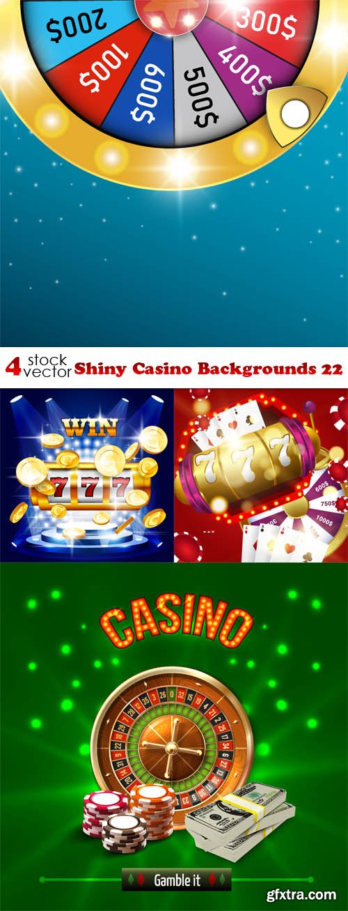 Vectors - Shiny Casino Backgrounds 22