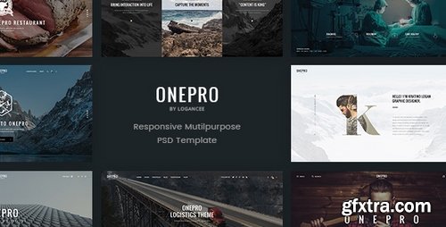 ThemeForest - OnePro - Creative Multipurpose PSD Template - 15082258