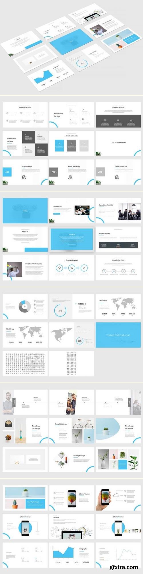 Triss Powerpoint & Keynote & Google Slide Template