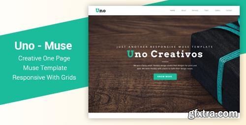 ThemeForest - Uno v1.0 - Responsive One Page Muse Template - 21975001