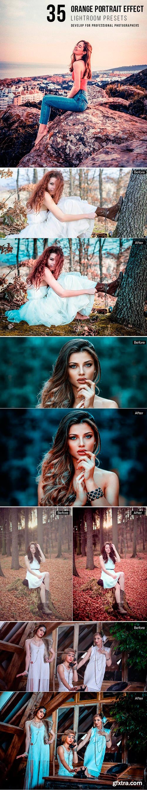 Graphicriver - 22141416 35 orange portrait effect presets