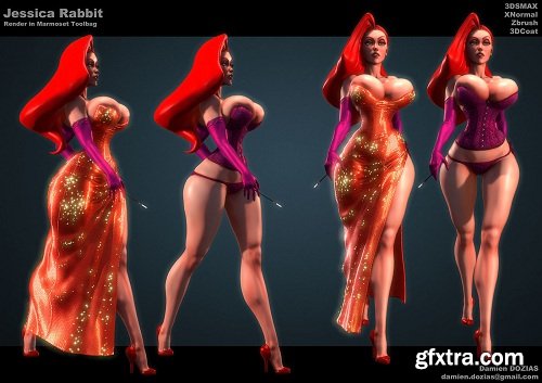 Jessica Rabbit 3D Model