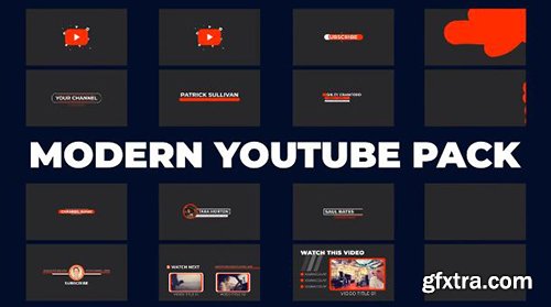 Modern YouTube Pack - After Effects 97669