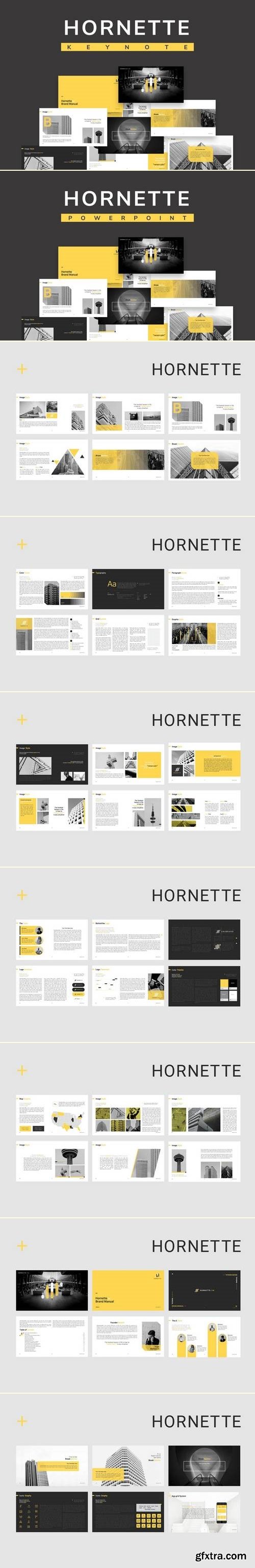 Hornette Powerpoint & Keynote Templates