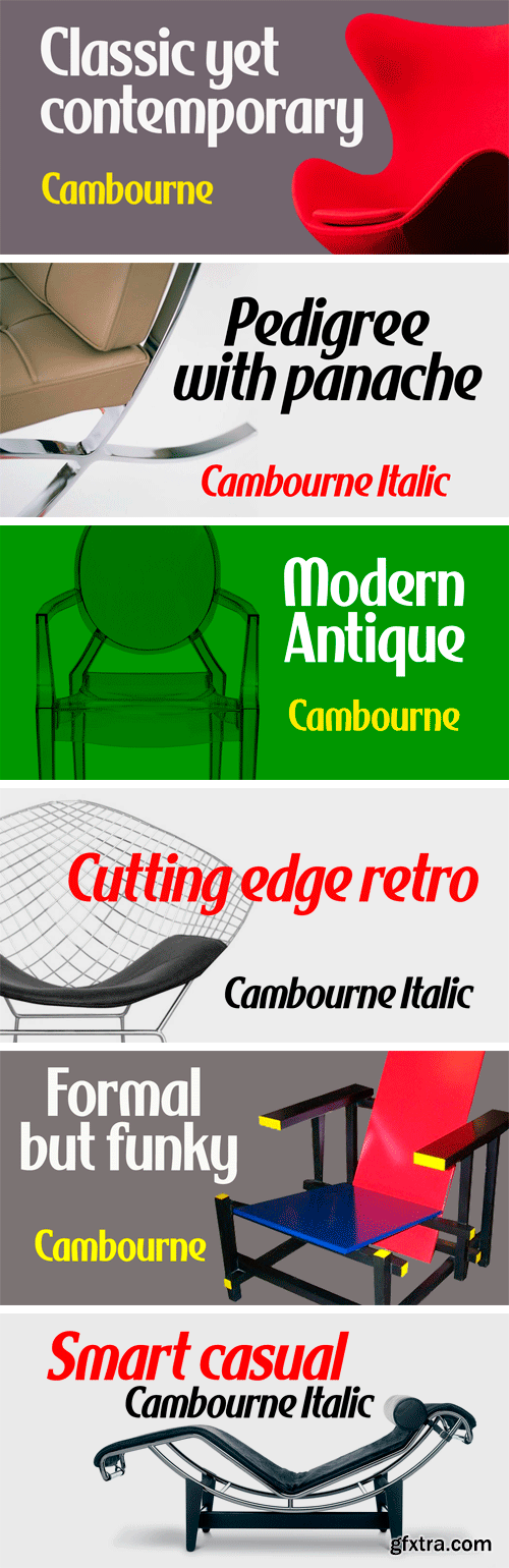 Cambourne Font Family