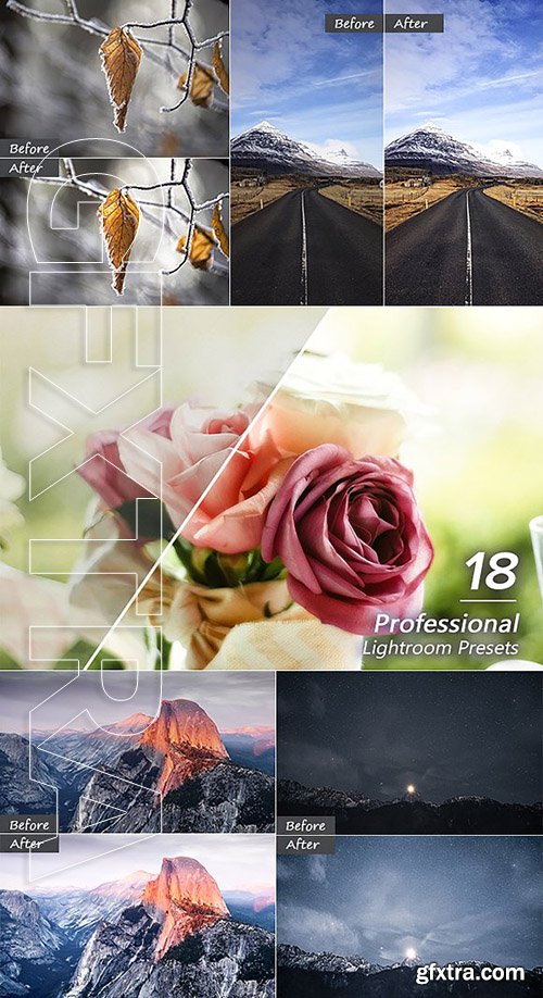 18 Professional Lightroom Presets