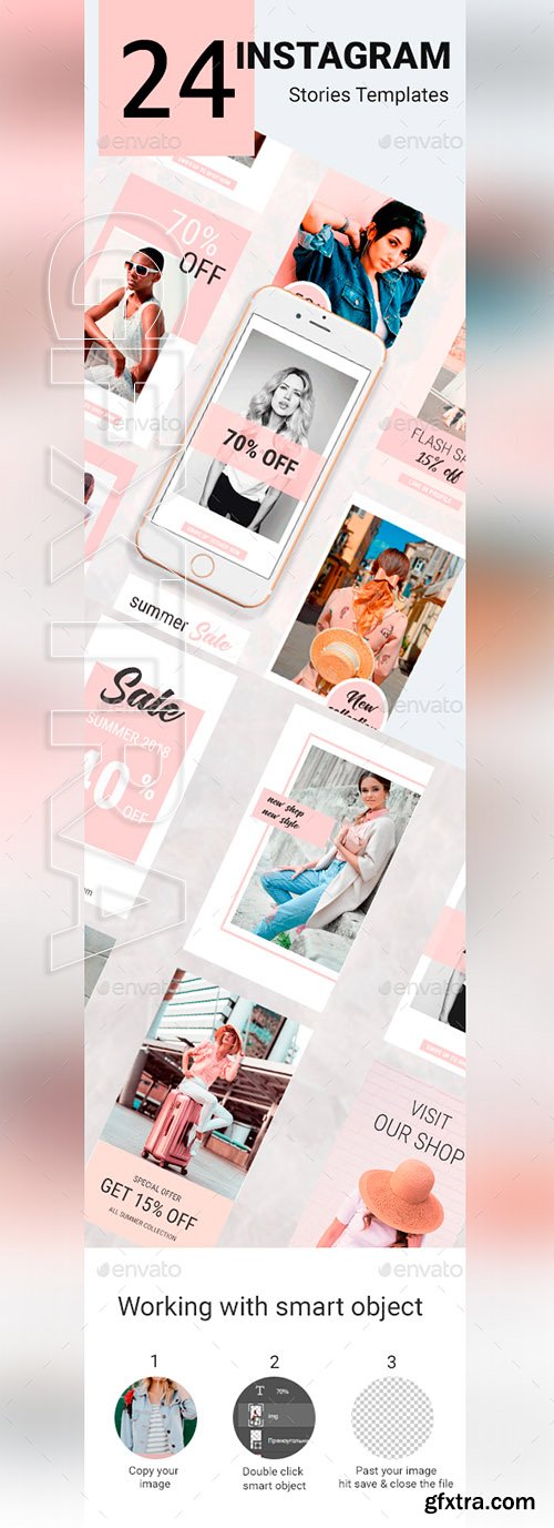 GraphicRiver - Fashion Instagram 24Stories 22319664