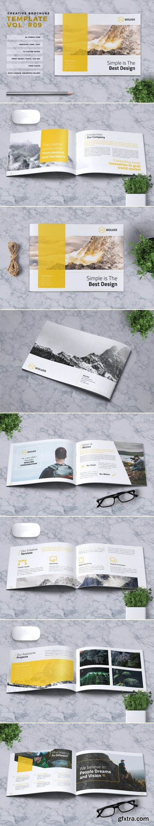 Creative Brochure Template Vol. 09