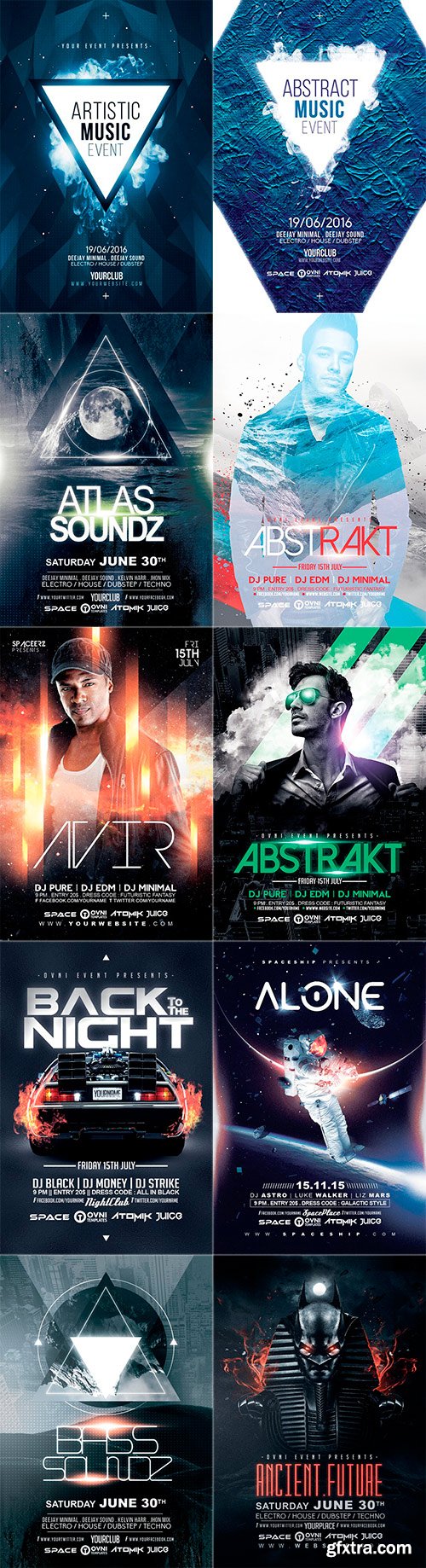 MIX Flyer Template Bundle Vol 1