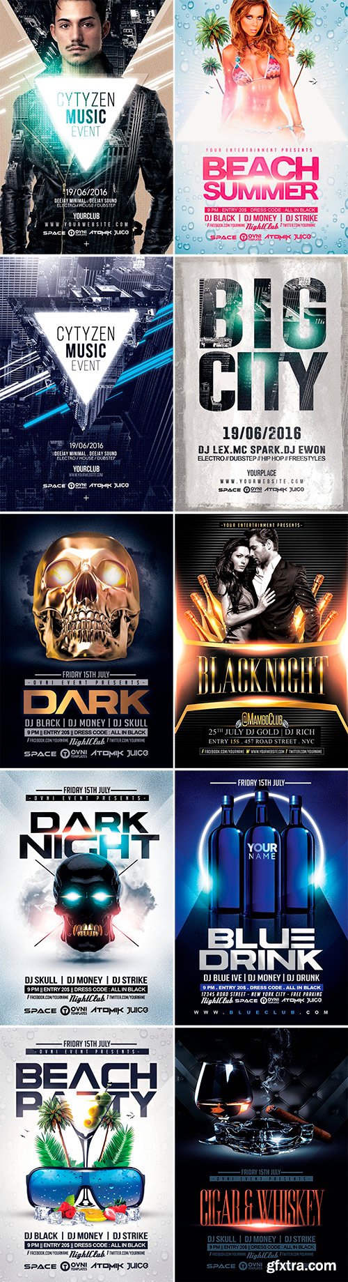 MIX Flyer Template Bundle Vol 2