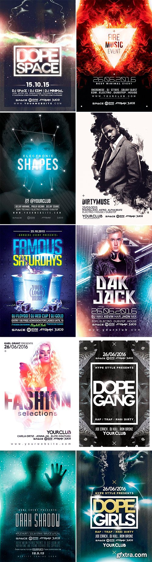 MIX Flyer Template Bundle Vol 3