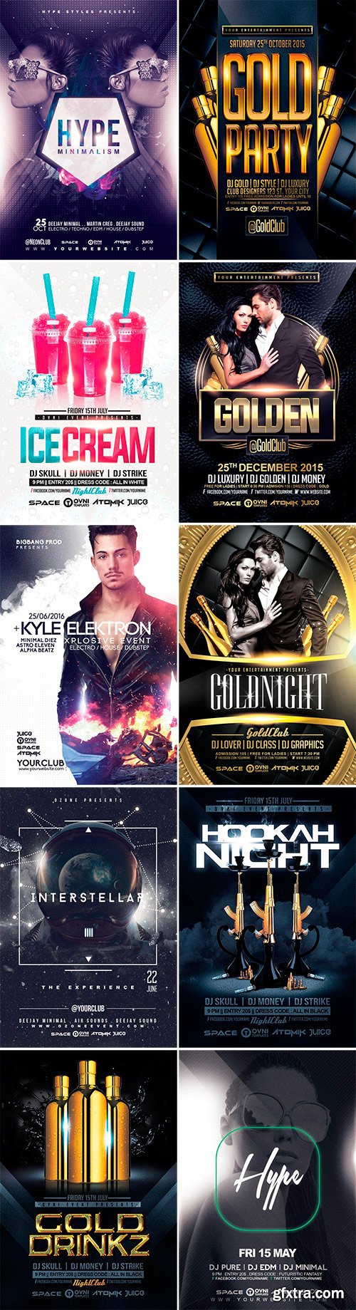 MIX Flyer Template Bundle Vol 5