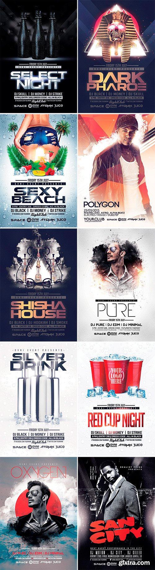 MIX Flyer Template Bundle Vol 7