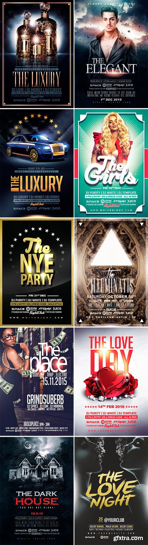 MIX Flyer Template Bundle Vol 9