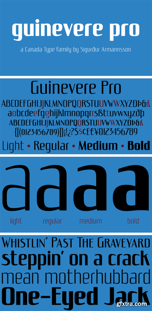 Guinevere Pro Font Family