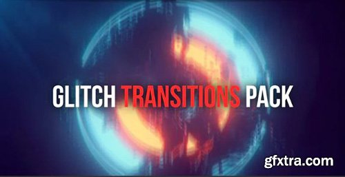 Glitch Transitions Pack - After Effects 93787