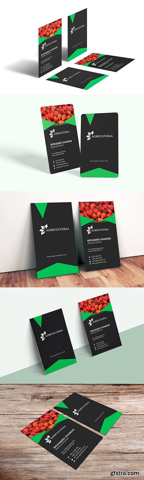 CreativeMarket - Agriculture Business Card 2633130