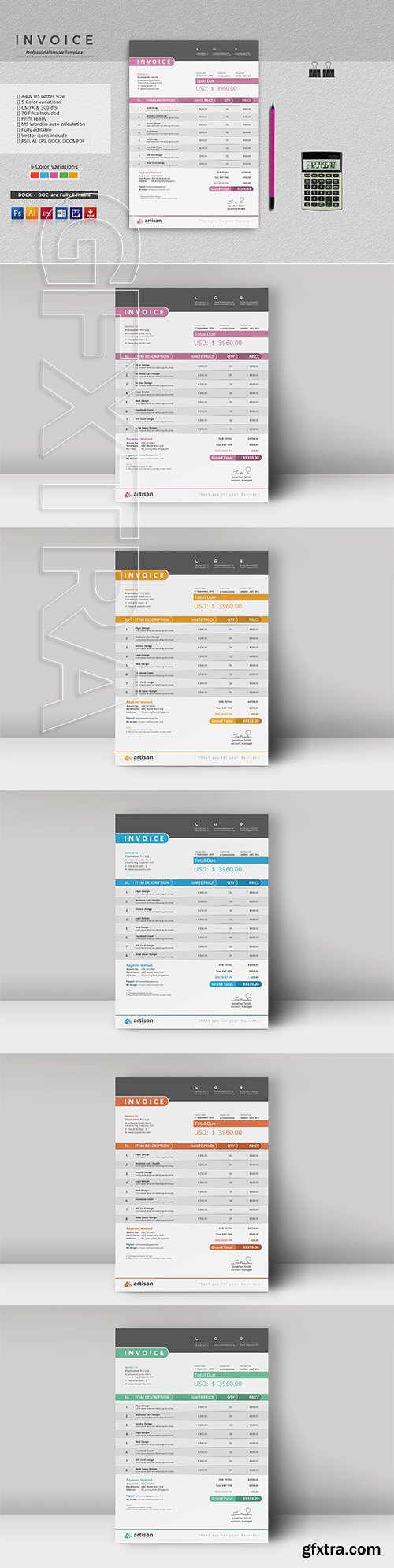 CreativeMarket - Invoice 2633095