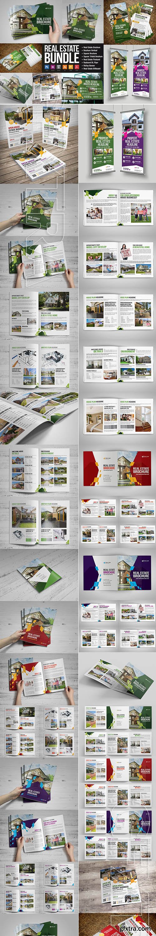 GraphicRiver - Real Estate Bundle v3 22000554