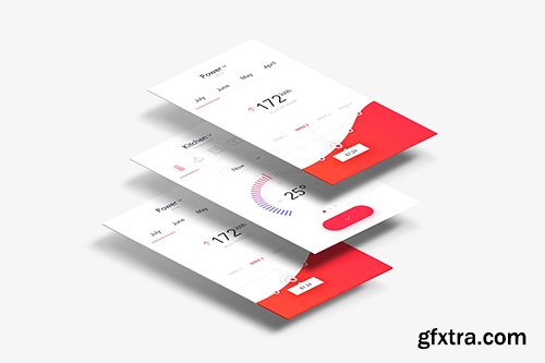 Mobile app Mock Up Vol 02