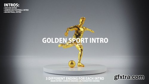 Videohive Golden Sport Intro 22115426