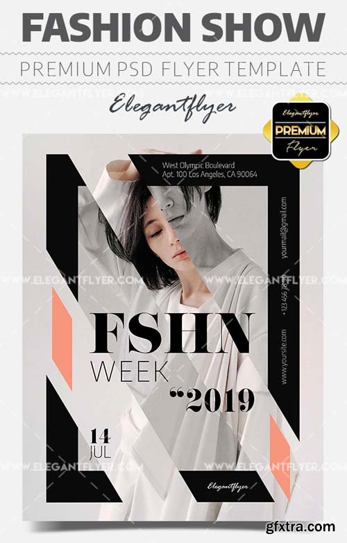 Fashion Show V11 2018 Flyer PSD Template