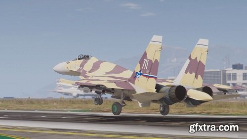 Су-37 Aircraft 3d Model