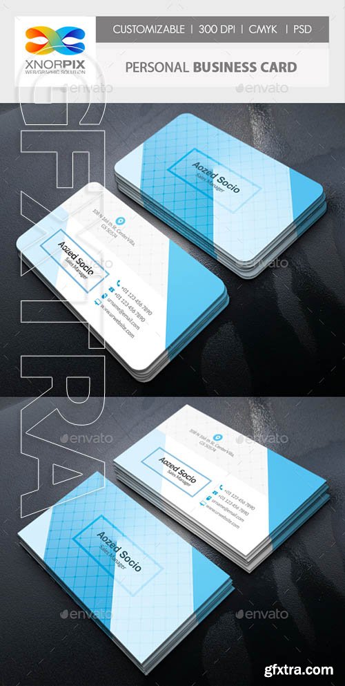 GraphicRiver - Personal Business Card 22314850