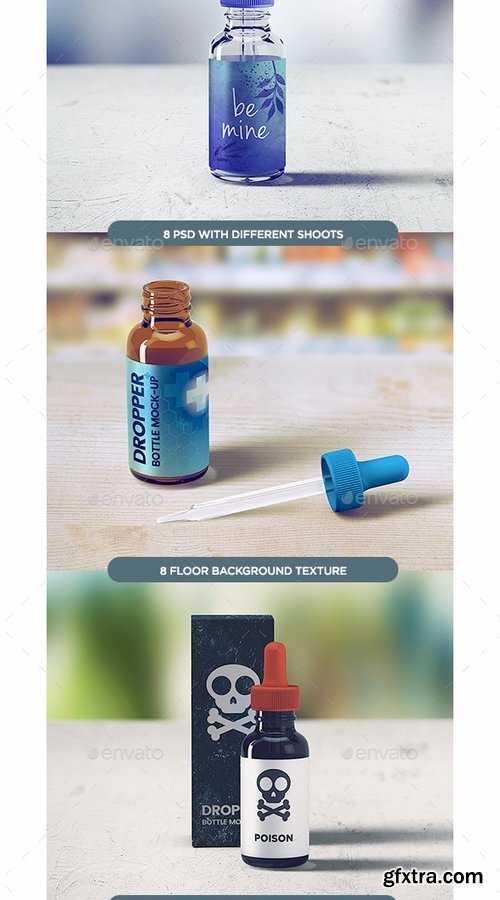 GraphicRiver - Dropper Bottle MockUp 13163443