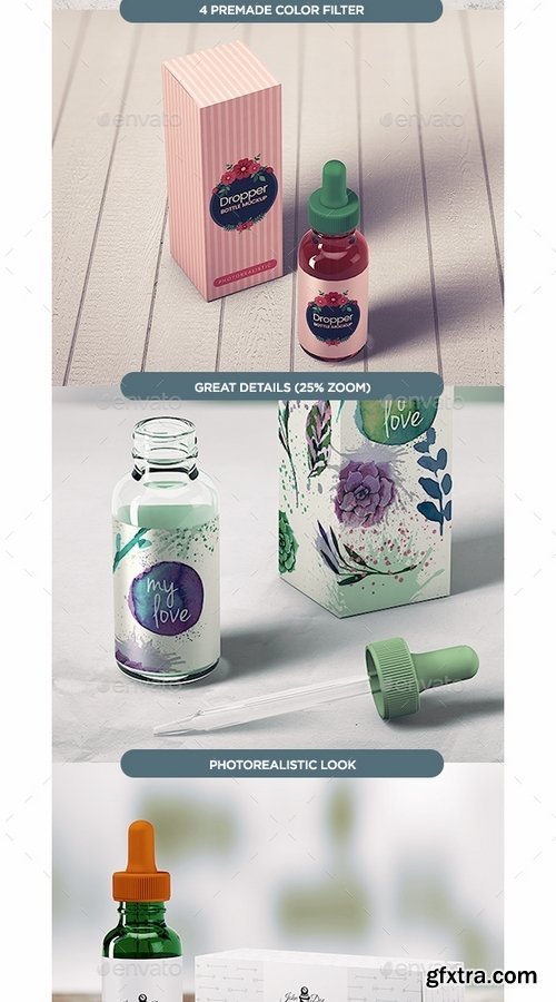 GraphicRiver - Dropper Bottle MockUp 13163443