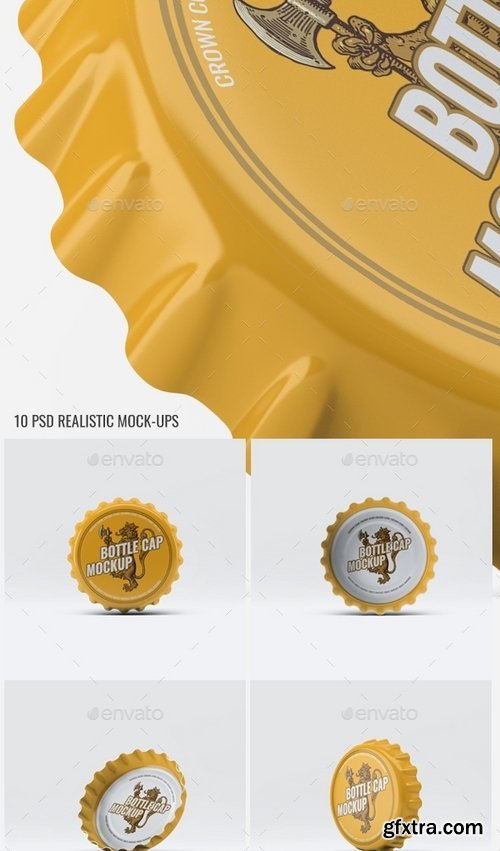 GraphicRiver - Bottle Cap Mock-Up 1952967