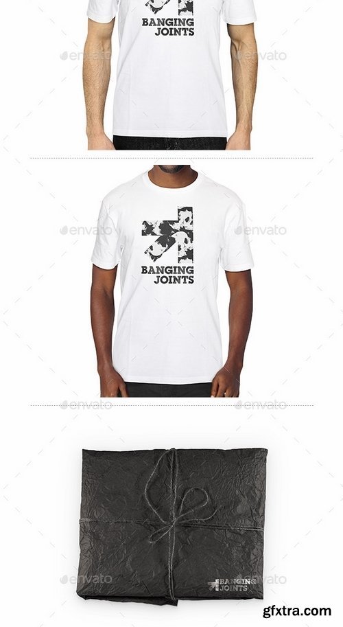 GraphicRiver - White T-Shirt Presentation Mockup 14023620