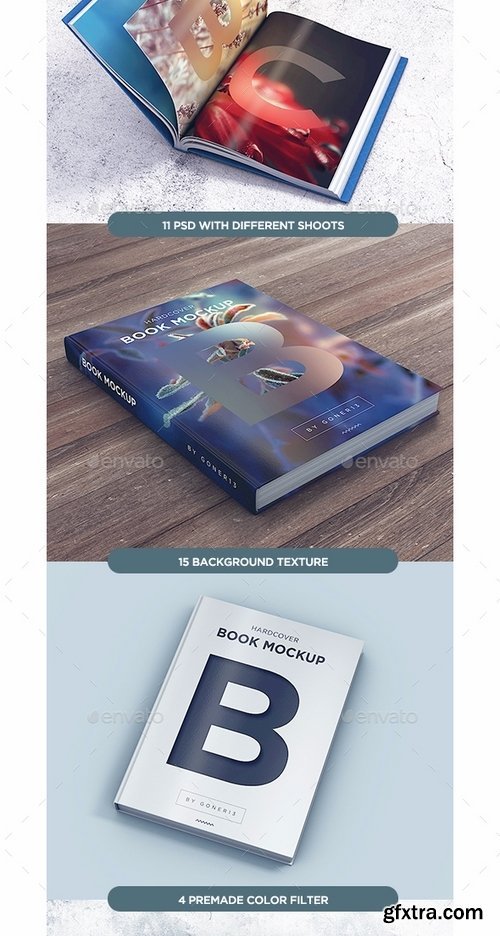 GraphicRiver - Book MockUp vol2 14078760