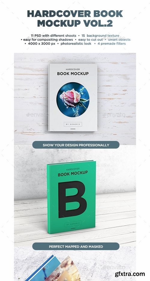 GraphicRiver - Book MockUp vol2 14078760