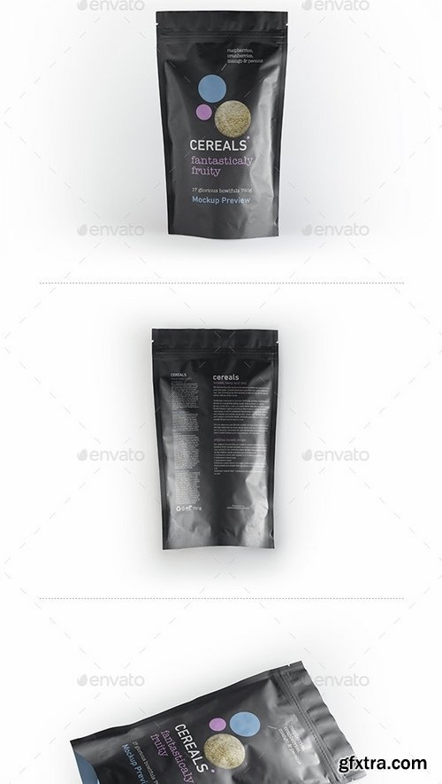 GraphicRiver - Plastic Pouch Bag Mockup 15351676